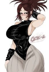 fushiguro_tsumiki, yorozu_(jujutsu_kaisen), cs3kv2, arm_raised, large_ass