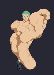 roronoa_zoro, one_piece, masutaa, 1boy, abs