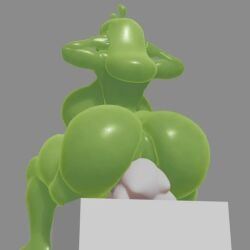 brickey, slymee, sycneit_(artist), ass_focus, big_ass
