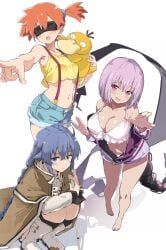 gen_1_pokemon, kasumi_(pokemon), misty_(pokemon), pokemon_(creature), psyduck