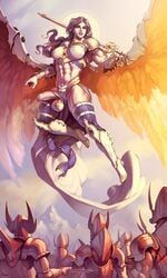 akroma, magic_the_gathering, janrock, abs, angel