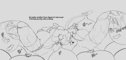 massimodragon, waffle_(character), sachiel_666, anthro, balls