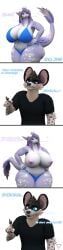mythology, latiospegasus, anthro, big_breasts, blush