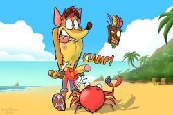 aku_aku, crash_bandicoot, crash_(series), domidark, ballsack