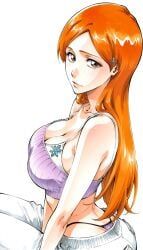 inoue_orihime, orihime_inoue, bleach, 1girl, breasts