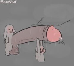 lspagf, animal_humanoid, anthro, balls, big_balls