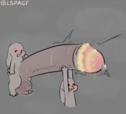 lspagf, animal_humanoid, anthro, balls, big_balls