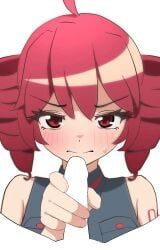 kasane_teto, utau, vocaloid, artist_request, 1boy