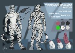 herzog_silverfang, hufnaar, abstract_background, animal_genitalia, anthro