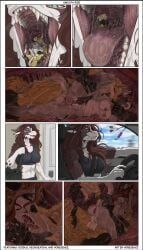 mythology, voregence, 7_panel_comic, abbie_(heckineatcha), anal