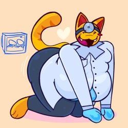 drretro_(regretevator), scag_(regretevator), regretevator, bent_over, big_ass
