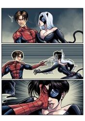 black_cat_(marvel), felicia_hardy, peter_parker, spider-man, marvel