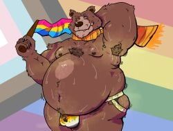 papa_bear_(puss_in_boots), dreamworks, puss_in_boots_(franchise), anthro, armpit_fetish