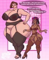 dragona_joestar, meryl_mei_qi, jojo's_bizarre_adventure, the_jojolands, rosepits
