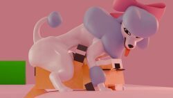 fox_(minecraft), georgette_(oliver_and_company), disney, microsoft, minecraft