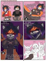 spike_(spikethefurry), spike_the_furry, ailurid, anthro, black_hair