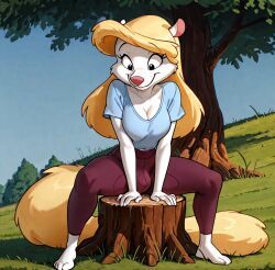 minerva_mink, animaniacs, warner_brothers, 1girls, anthro