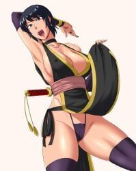 kasumi_(doa), kasumi_(doa)_(cosplay), kurosawa_rei, dead_or_alive, fatal_frame