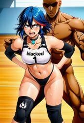 matoi_ryuuko, kill_la_kill, angry_expression, begging_for_rape, bitching