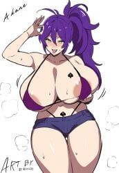 oc, original_character, live2ds, 1girls, areola