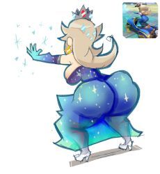 princess_rosalina, princess_rosalina_(aurora), mario_(series), mario_kart, mario_kart_world
