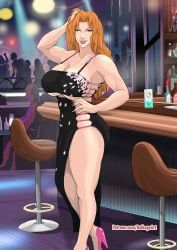 matsumoto_rangiku, rangiku_matsumoto, bleach, raikage_art, 1girl