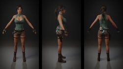 lara_croft, lara_croft_(survivor), lara_croft_(wildeerstudio), tomb_raider, tomb_raider_(survivor)