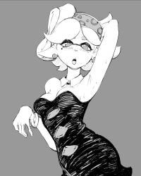 marie_(splatoon), splatoon, obsydian0x, yxxzoid, cleavage