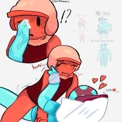 enfosi, roblox, roblox_game, cum_on_body, cum_on_face