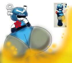 steam_(software), 1boy, 1boys, 1femboy, ass