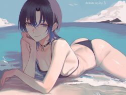 hiodoshi_ao, hololive, tomatoketchup96, 1girls, adult