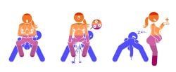 original_character, warning_sign_person, original, n1_1ck, 1boy