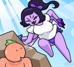 muffet, tomato_(okami_tomato), undertale, undertale_(series), okami_tomato