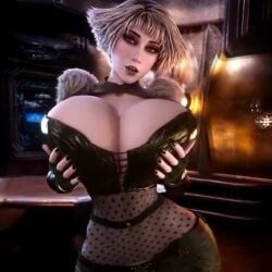 chiana, farscape, vaako, 1girls, big_ass