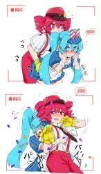 hatsune_miku, kasane_teto, mesmerizer_(vocaloid), utau, vocaloid
