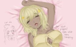 america_(hetalia), england_(hetalia), hetalia, american_female, boobs