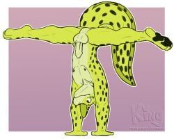 kingdraws, acroposthion, anthro, aquatic, balls