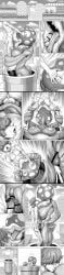 piranha_plant, piranha_plant_girl, mario_(series), double_deck, average_sized_penis