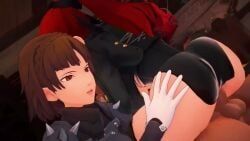 kasumi_yoshizawa, makoto_niijima, sumire_yoshizawa, persona, persona_5