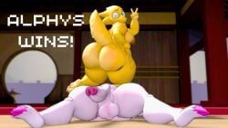 alphys, ralsei, ralsei_(cryptiacurves), deltarune, undertale_(series)