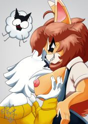 bully_fox, suzu_(rishmimu), emahphobos, voiderino, big_boobs