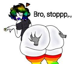anonymous_male, sonicboigoons, 1femboy, ass_focus, asscheeks