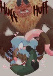 bleu_(imfeelingbleu), doshaguma, capcom, monster_hunter, heckded