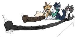 bb_(starreuges), maxie_(starreuges), starreuges, 4_fingers, animal_genitalia