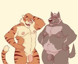 boomer_(nanoff), miles_(nanoff), chocolateandmilk, anthro, balls