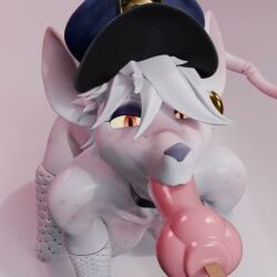 flint, officer_flint, goatygloop, anthro, blowjob