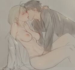arcueid_brunestud, tohno_shiki, tsukihime, tsukihime_(remake), leodot