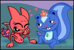 petunia_(htf), satina, happy_tree_friends, satina_(series), muffinlewds
