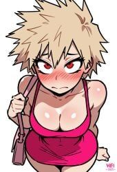 katsuki_bakugou, boku_no_hero_academia, my_hero_academia, wifi, 1girls