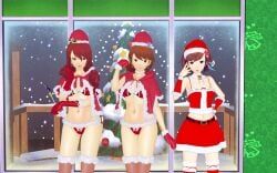 kotone_shiomi, minako_arisato, mitsuru_kirijo, yukari_takeba, atlus